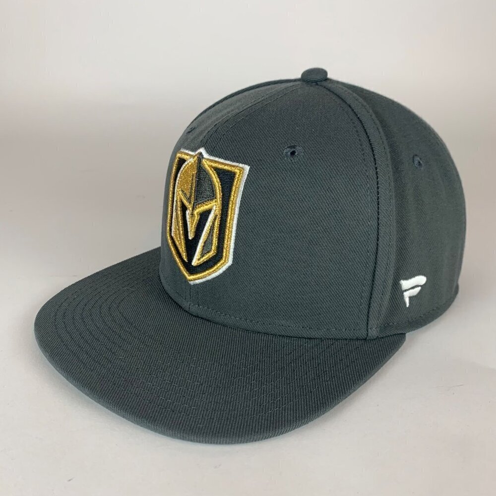 Vegas Golden Knights NHL Gray Fanatics Snapback Hat